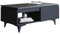 Newroom Couchtisch Schwarz Schiefer Wohnzimmertisch Modern Elegant - 100x40x50 cm (BxHxT) - Sofatisch Tisch - [Lumaro.Four] Wohnzimmer