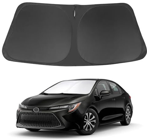 Parasol para Parabrisas para Toyota Corolla 2020-2024, Accesorios (no para Corolla Cross), Parasol para Ventana, Protege el Coche de los Rayos del Sol