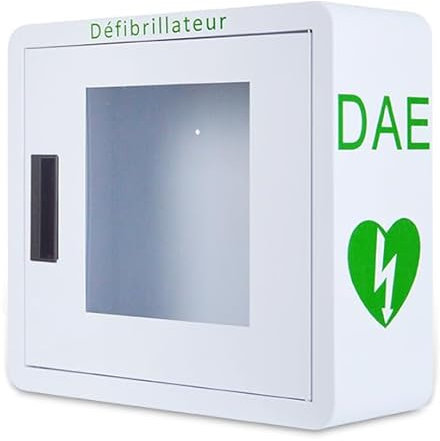 AED-Defibrillator-Aufbewahrungsschrank, Alarmbox für Herz-Defibrillation mit Alarmsystem, Design mit abgerundeten Ecken, passend für die meisten AED-Modelle, für Zuhause, Schulen, Vereine und Gruppen