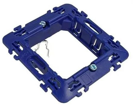 Ixtrima 10 pezzi supporto Compatibile Con Bticino Living Light, supporti scatola 502 503 504 507 (2 posti - 2 moduli)