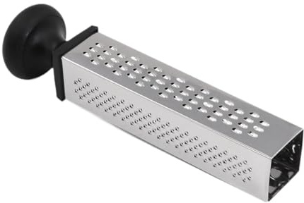 SiaBiced Grattugia a Scatola, grattugia per Alimenti, Design ergonomico, Strumento per affettare Le Patate, grattugia per Formaggio per cetrioli