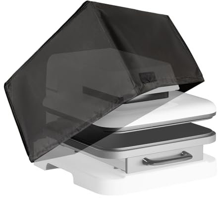 TUYUU Heat Press Cover for Automatic Heat Press, Black Waterproof Dust Cover, 20x16x12 Inch