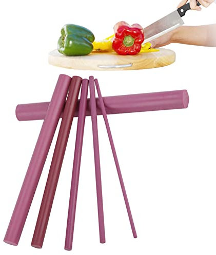 6 PCS 3000 Grits Ruby Polishing Oil Stone Sharpener Sharpening Stone Whetstone Tool Set for All Knifes Kitchen Tools 6pcs
