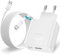 66W Supercharge Ladegerät für Huawei Honor Ladegerät,6A Supercharge USB Ladegerät Schnellladegerät 2M USB C Ladekabel Adapter für Honor 90 Lite 200 Lite 70 Lite X6b Pad X8a 9 Magic6 6Pro 6Lite 7Lite