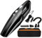 Wrohto Aspirateur à main sans fil, rechargeable pour voiture, aspirateur puissant, souffleur d'air portable pour cuisine, véhicule et ordinateur, 30 x 9 x 6 cm
