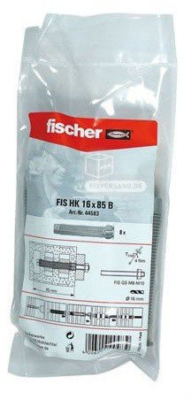 Fischer Injekt.Ankerhülse FIS H 16x85 K B (8) Art. 044583 Menge: 1