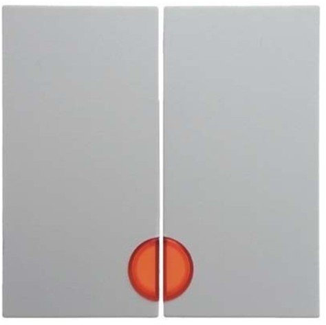 Berker Hager - Taste Dual Linse mit Mechanismus S1/B1/B3/B7 weiß Polar