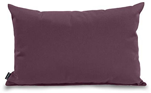 H.O.C.K. Classic Uni Outdoor Kissen inkl. Füllung 60x40cm brombeer