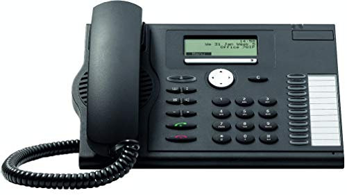 Aastra MiVoice 5370ip IP Phone - Telefono di sistema IP standard per Aastra 400 e IntelliGate con switch Ethernet a 2 porte integrato, senza alimentatore, colore antracite, gruppo di sconti 8