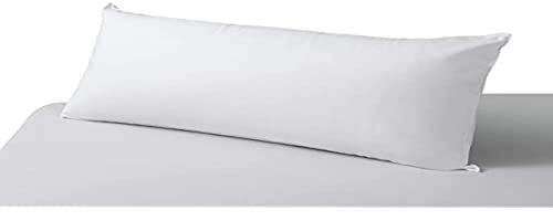 Savel - Almohada Antiácaros con Tejido de algodón | Firmeza Media | 40x150 cm