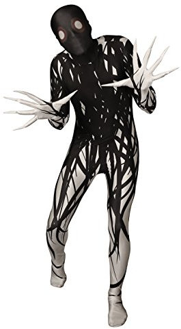 Morphsuits Zalgo Kostüm Erwachsene, Zentai Halloween Kostüm Monster, Halloween Morphsuit, Monster Verkleidung - XL