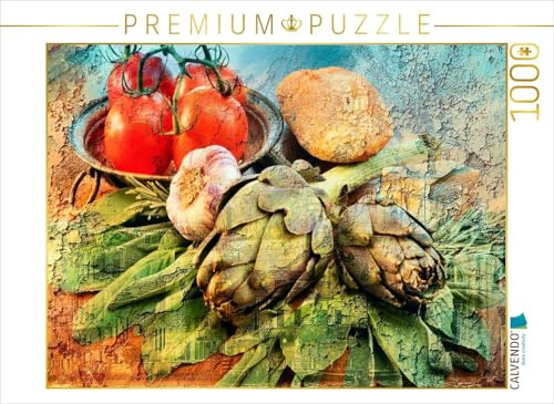 CALVENDO Puzzle EIN Motiv aus dem Kalender Italian Food - Vintage Design | 1000 Teile Lege-Größe 64 x 48 cm Foto-Puzzle für glückliche Stunden