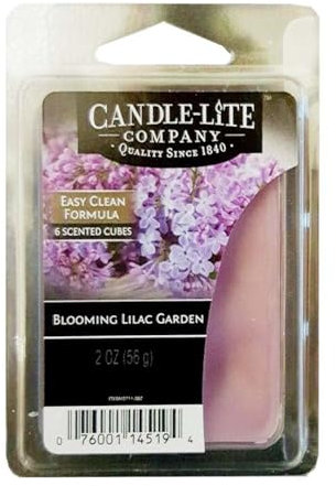 Candle-lite - Duftwachswürfel, Blooming Lilac Garden 56g, Lila, 7.5 x 10.5 x 11 cm