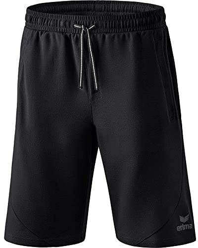 Erima Essential Sweathose Short schwarz, 3XL Herren