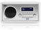 Reflexion HRA1255 Digital-Radio mit DAB+ und UKW Tuner im Retro-Design (Senderspeicher, Weckfunktion, AUX-Eingang, Kopfhörer-Anschluss), weiß
