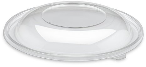 GUILLIN covsl4500 cartón Tapa para ensaladera 4500 CC, plástico, Transparente, 40,4 x 40,4 x 3,8 cm