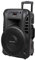 Krüger&Matz KM1712 Aktive Bluetooth-Lautsprecher, PA-DJ-Anlage (2 x Funkmikrofon, SD, FM, USB, Fernbedienung) 40 W 488 x 387 x 665 mm Schwarz