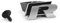 Volkswagen 5G0853948F Schriftzug R-Modell Facelift Kühlergrill Tuning Emblem
