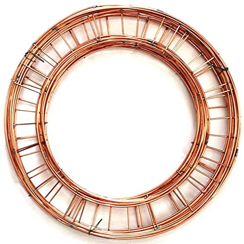 Diamante Crafts 20 x 12 inch Wreath Rings Copper Wire
