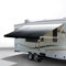 RecPro Wohnmobil-Markisenstoff | 4,5 m Camper Vorzelt | Anthrazit | 2,4 m Länge Wohnmobil-Markise Ersatz | Premium-Vinyl (4,8 m, anthrazitfarben)