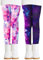 Adorel Mädchen Thermoleggings Bunt Gefütterte Winter Hosen Leggings 2er-Pack Galaxis Rosa & Violett 128 EU (Herstellergröße 130)