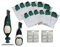IMPORT GE.RA. EXPORT Kit Folletto 12 Sacchetti + 12 Profumini per VK140/150, Carta, Accessorio per Aspirapolvere