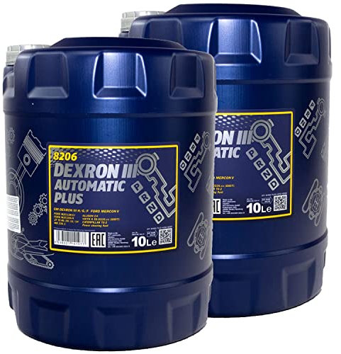 Getriebeöl Getriebe Öl MANNOL Dexron III Automatik Plus 2 X 10 Liter