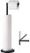 Soporte de papel higiénico de pie AIQII Soporte de papel higiénico de pie de acero inoxidable 304 Soporte para rollos de papel higiénico 17 x 56,5 x 15 cm para almacenamiento de baño