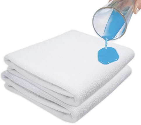 Set mit 2 wasserdichten Matratzenschonern, passend für 75 x 35 cm Babykörbchen