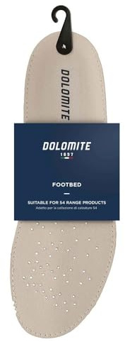 Dolomite Einlegesohlen, 54 l, Unisex, Erwachsene, Beige, Größe 43 1/3