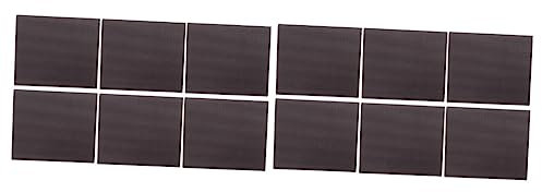 DOITOOL 12 Stk Dichtungsband Eckpolster Für Türen Schalldichter Dichtungsstreifen Selbstklebender Dichtungsstreifen Türbodendichtung Eckendichtung Siegel Pu-schaum Türstangen