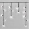 EMOS Connect System 3m Eisregen Lichterkette Profi, Weihnachtslichterkette 50 LEDs, Erweiterungsteil C (ohne Verbindungskabel und Adapter), IP44 für Innen und Außen, Warmweiß, schwarz, Lichteffekte