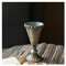 Goldene Vintage-Vase aus altem Schmiedeeisen, Blume, Silber, europäischer Blumentopf, Kelch, Klassische Blumenornamente, Heimdekoration, Vase (Farbe: 1) (Messing)