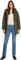 Tommy Jeans Parka Femme avec Capuche, Vert (Fatigue Green), L
