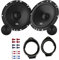 JBL Stage161CFS Lautsprecher mit Einbauset passend für Opel Astra K ab 2015 Türen vorne 450 Watt 165mm 2 Wege Kompo