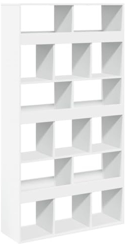 vidaXL Raumteiler Weiß 100x33x187,5 cm Holzwerkstoff