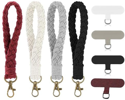 8 Pcs Anti Theft Phone Lanyard - Wrist Strap for Phone