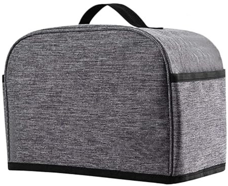 xowwyue Housses de grille-à 2 tranches pour la cuisine, housse de machine à ,Housse pour appareil grille-avec poignée supérieure - Housse pour grille-lavable en machine, compatible avec la plupart des