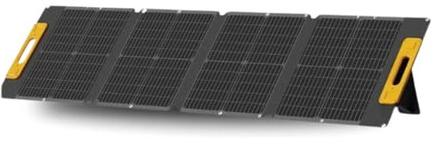KODAK Panneau Solaire Portable 120W - Rendement Élevé 23% - Étanche IP65 - Léger, Compact, Pliable - Pieds Réglables - Idéal pour Camping, Urgences, Réduction Dépendance Réseau - Connexions multiples