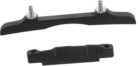 Gatuida Mandolin Bridge Saddle Ébano Accesorio Para Instrumentos Reemplazo De Para Diseño Elegante