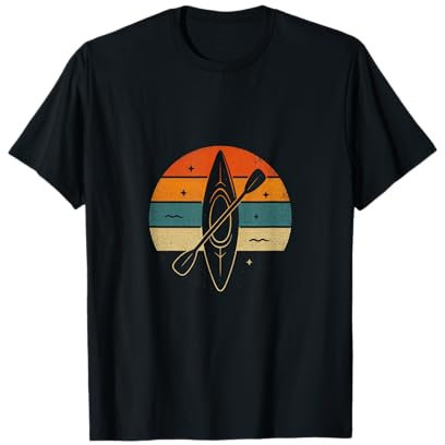 Kajak Retro Kajak Wassersport Kayak Kajaker T-Shirt