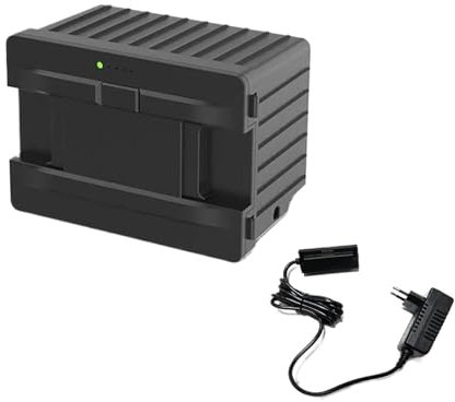 Refrigerador portátil for coche con batería extraíble de 15600 mAh, compatible con las series Alpicool P18/MP8/Y15E/Y19E/TA/TAW/TW/TWW/MT/TS. Ideal for coche, autocaravana, camping y uso doméstico.(Bl