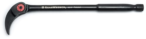 GearWrench 82210 10-Zoll (254 mm)-Brechstange mit Indexierung und mit Festem, Glattem Kopfprofil