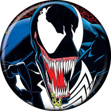 Ata-Boy – Venom – Marvel Comics – Black 3,2 cm Pin – Metall – Modern – Unisex