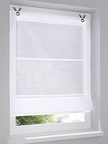 Tenda a Pacchetto Kessy Bessy Bianco con Occhielli 80 * 140 cm