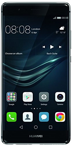 Huawei P9 Smartphone débloqué 4G (Ecran: 5,2 Pouces - 32 Go - Nano-SIM - Android) Noir