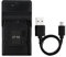 LP-E6 USB Chargeur pour Canon EOS 5D Mark II, EOS 5D Mark III, EOS 5D Mark2, EOS 5DS, EOS 5DS R, EOS 60D, EOS 60Da, EOS 6D, EOS 70D, EOS 7D, EOS 7D Mark II Caméra et Plus