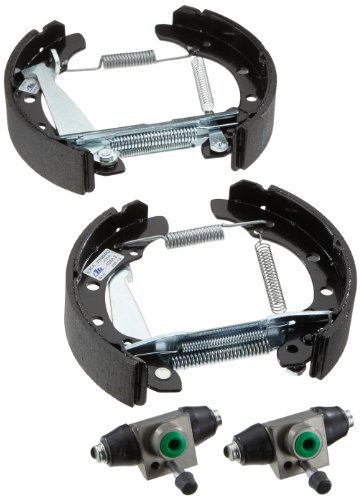 1x ORIGINAL ATE Bremsbackensatz TopKit 03.0520-1517.3, vormontiert mit Radbremszylinder Belag Zubehör