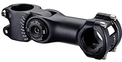 BBB HighSix OS BHS-29 Handlebar Stem Height Adjustable 1-1/8 Black 31.8 mm Handlebars