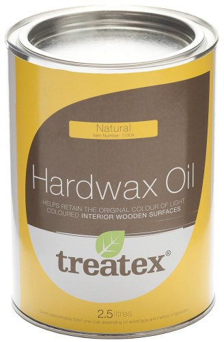 Treatex Hardwax Oil 11004 - Natural For Light Coloured Timber 2.5ltr